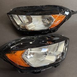 Pair Headlights Assembly 2018-2022 Ford EcoSport S Sport Left Right Side Headlamps 