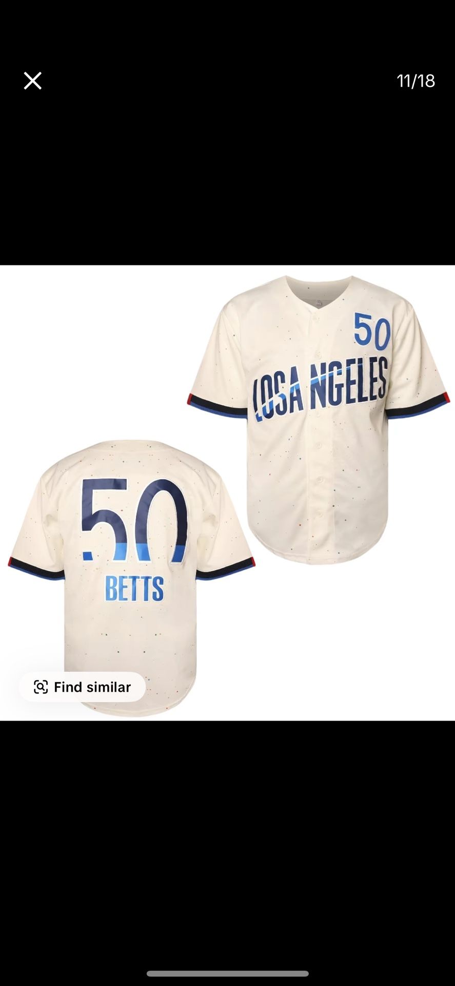 Dodgers Jersey - Mookie Betts