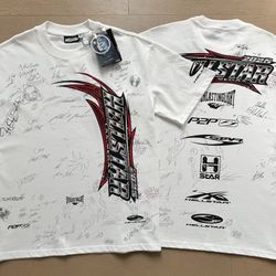 White Hellstar 2025 Tee Size M