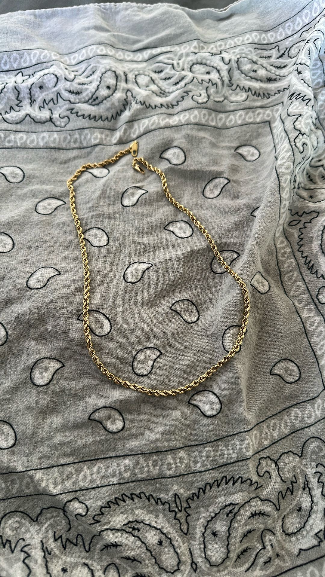 10k Gold Rope Chain