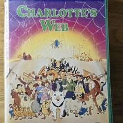 Collectible vintage "Charlotte's Web" VHS tape  NEW SEALED