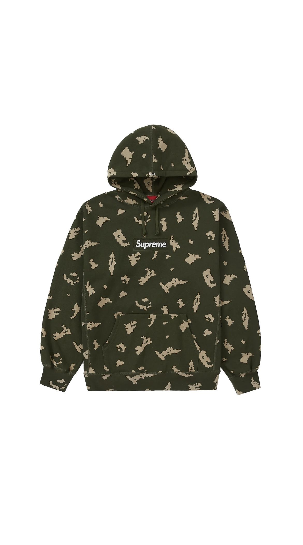 Supreme Box Logo Hoodie Sweater Russian Camo Large L