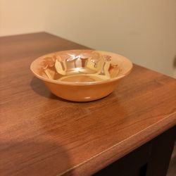 Carnival Glass Bowl, No Chips Or Cracks