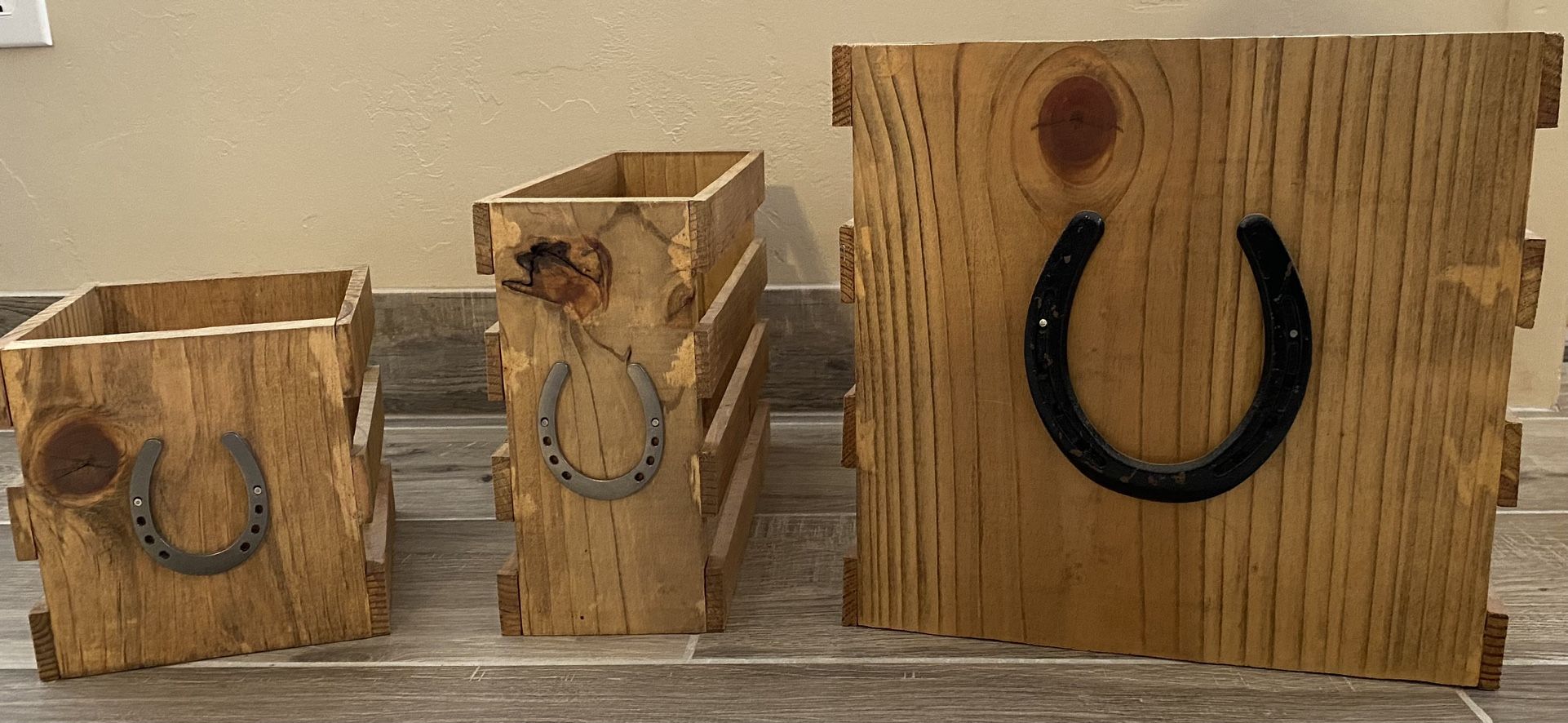 Rustic Decor Crates