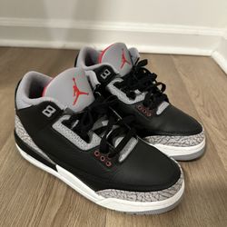 Jordan Black Cement 3 Size 6.5Y