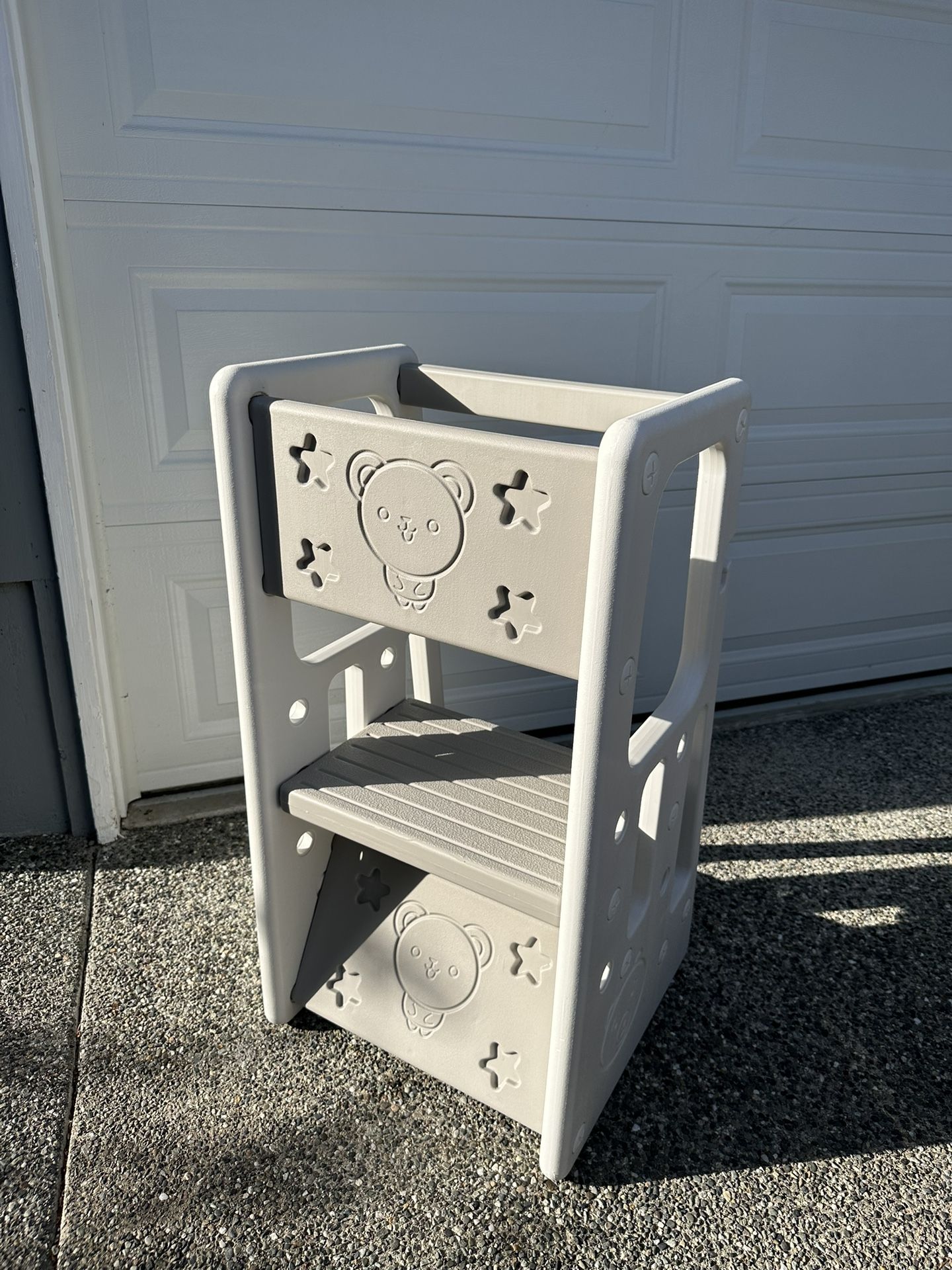 Toddler Kids Kitchen Tower Adjustable Step Stool