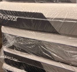 NECTAR HYBRID QUEEN SIZE MATTRESS NEW  IN BOX 📦 PLATFORM BED FRAME AND BOX SPRING AVAILABLE