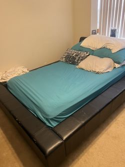 Bed (Full Size) And Mattress Frame