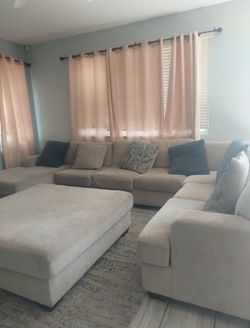 5-Piece Sectional with Chaise