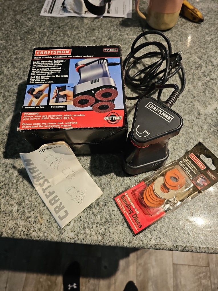 Craftsman 3D Sander