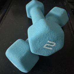 Set Of 2lb Hand Weights