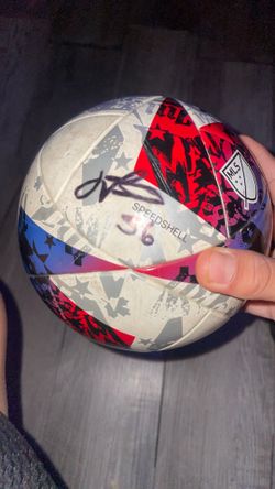 Ball with real player signature