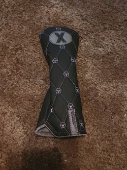 TaylorMade Golf X Hybrid Club Headcover Black / Grey - Head Cover