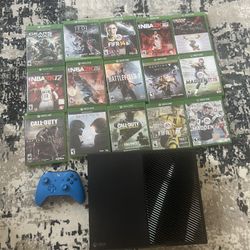 Xbox One With 1 Controller And 15 Games