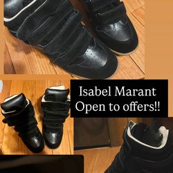 Wedge sneaker high tops