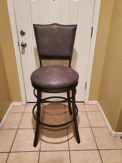 Brand new studded swivel stool