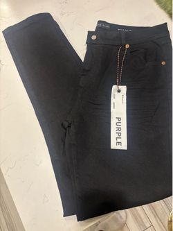 Purple jeans Black size 38