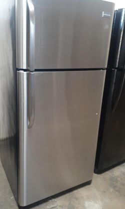 Frigidaire Top Mount Stainless Steel Refrigerator
