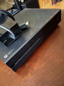Xbox one console and power cord