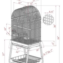 Dome Bird Cage 