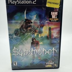 Summoner (Sony PlayStation 2, 2000) PS2 CIB Complete - Tested Black Label 