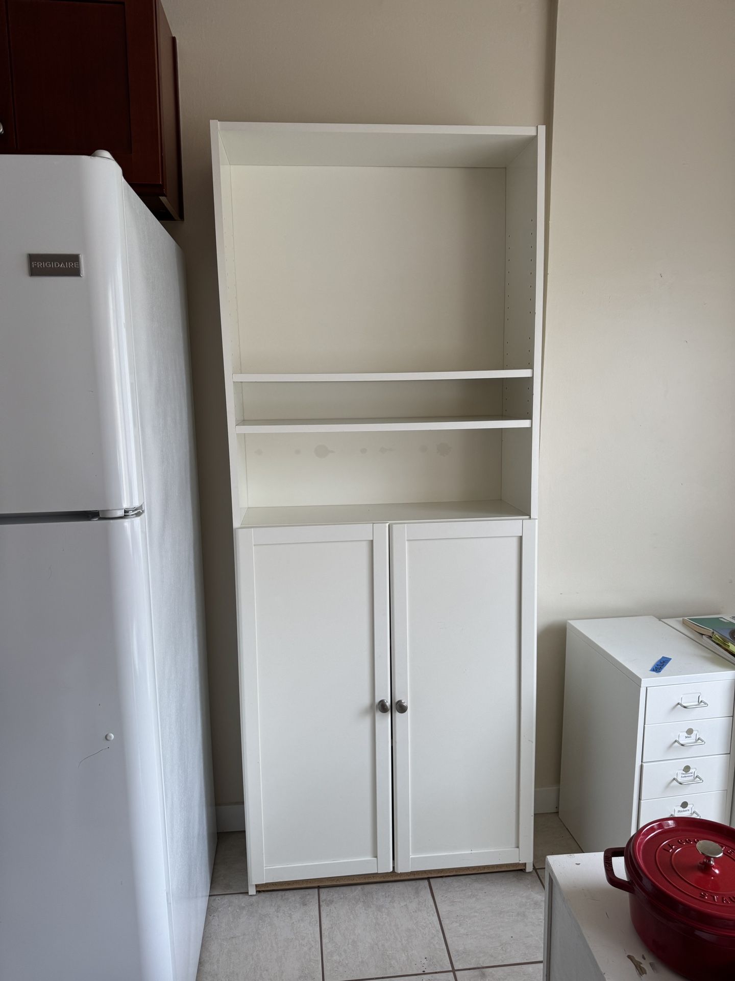 White IKEA Billy Bookcase