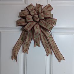 Beautiful 10" x 18" Holidays Bow