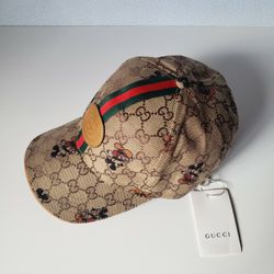 GG Gucci Mickey Mouse Hat/Cap