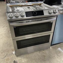 Samsung Flex Duo Slide In Gas Range