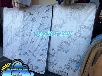 Bamboo twin mattress Colchon single individual Nuevo
