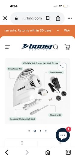 Boost Fin Long Range