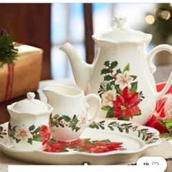Vajilla De Navida Set De 20 Piezas Princess House