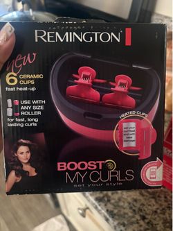 Fast, Long-Lasting Curls in Minutes – Remington Boost My Curls Heated Ceramic Clips!