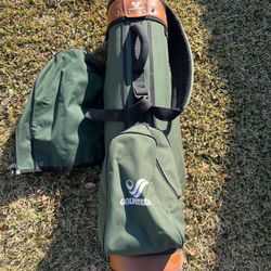 Golf Clubs and bag