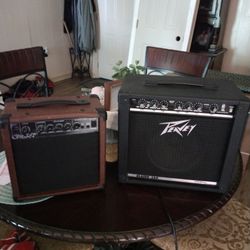 Two Guitar Amps Peavy&Urban