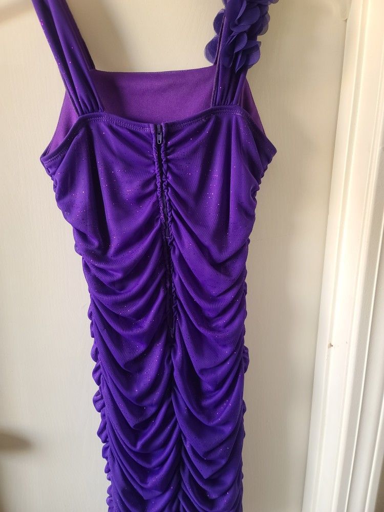 Dark Purple Tight Dress For Juniors/Petite Teens Dark Purple Tight Dress For Juniors/Petite Teens