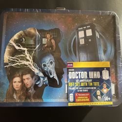 Doctor Who 50th Anniversary Lunchbox – Sealed w/ 1st & 11th Doctor Figures
