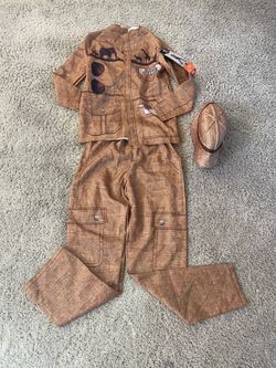 Kids Safari Guide Halloween Costume with Hat