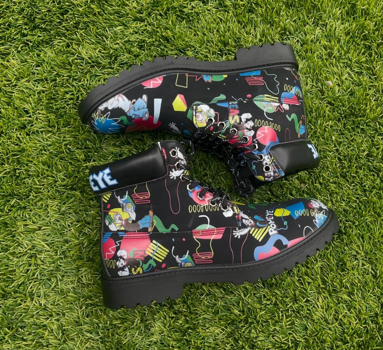 Custom Popeye Boots
