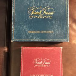 Trivial Pursuit Mastergame Genius Edition & Baby Boomer Edition