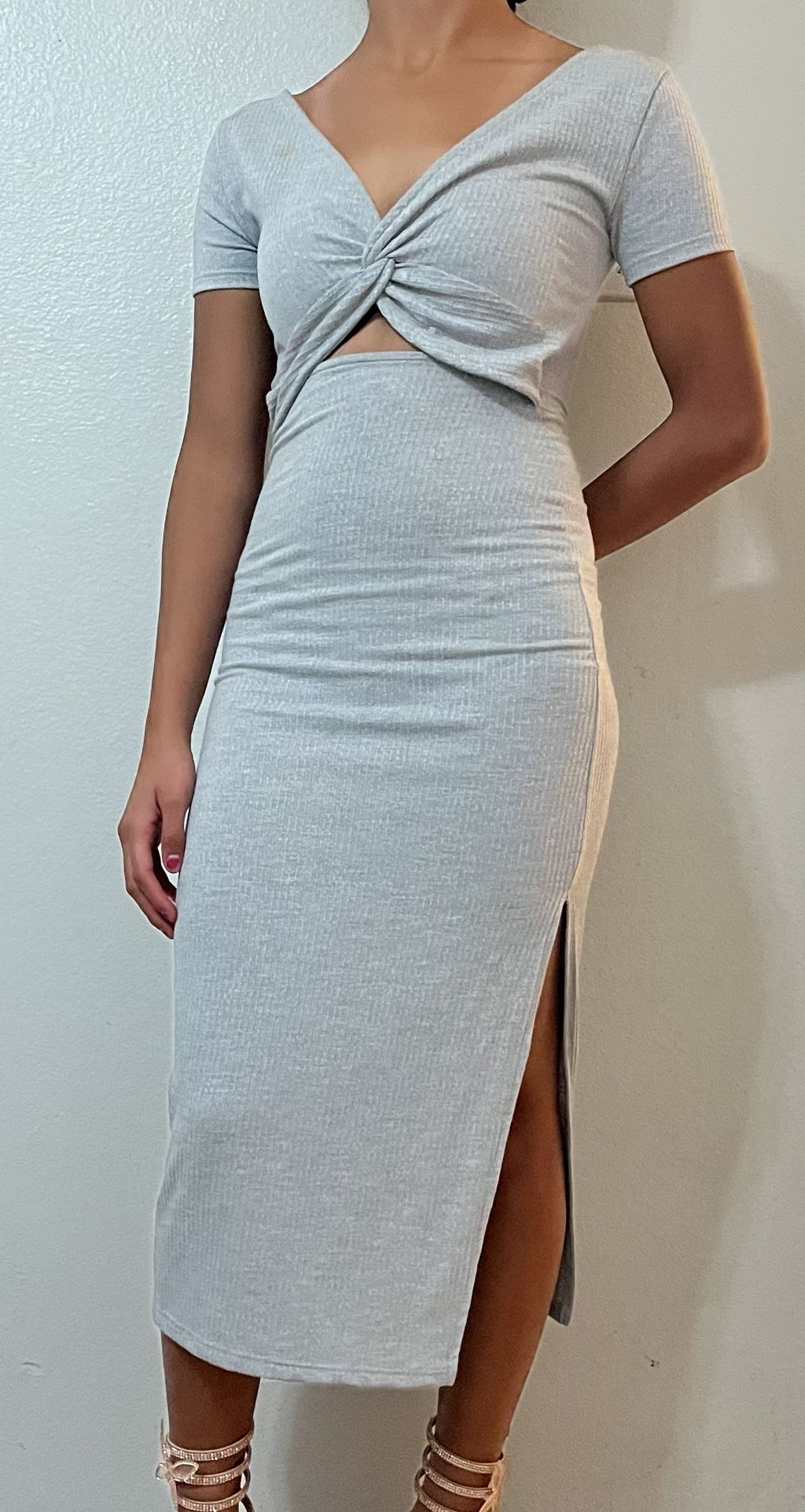 Gray Dress