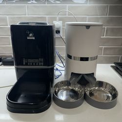 Two (2) Automatic Pet Feeders