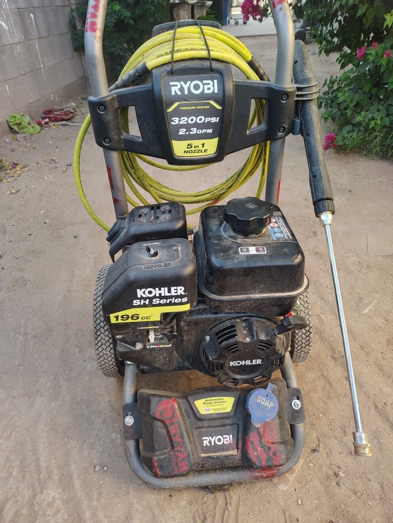 Ryobi Pressure Washer Gas Powered 3200psi