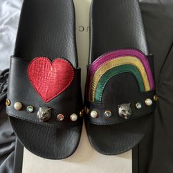 Gucci Pursuit Slides 