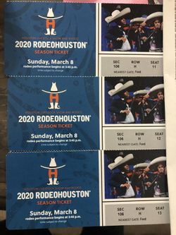 Rodeo Tickets Tejano Day Ramón Ayala