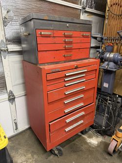kennedy tool box roll away and top box