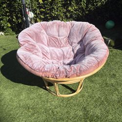 World Market Papasan Chair and Cushion