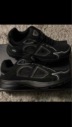 Dior B30 Black Low-Top Sneakers
