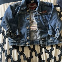 Harley Davidson Toddler Jean Jacket