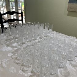 Glassware Crystal D’ argues $5 Each
